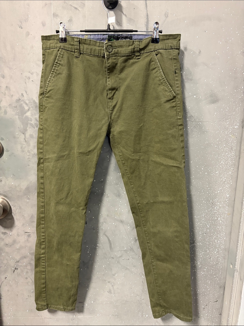 Lacoste Olive Chinos